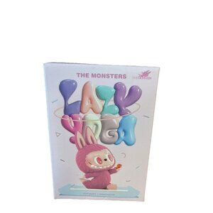 POP MART Labubu The Monsters Lazy YOGA Series Blind Box Figure Random 1 Box